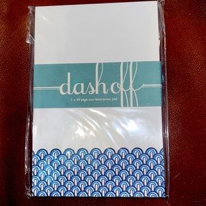 (4) day dream-60 blank page eco letterpress pads - 3 of 1 pattern & 1 of another
